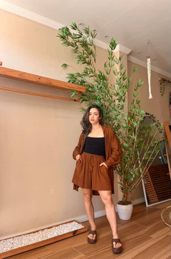 Conjunto Pajuçara Marrom - loja online