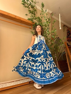Vestido Tshirt Mundo Azul - Subversiva
