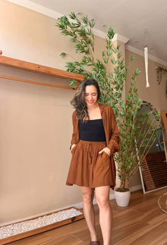 Conjunto Pajuçara Marrom - comprar online