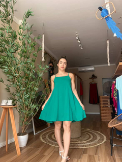 Vestido Lótus Verde - Subversiva