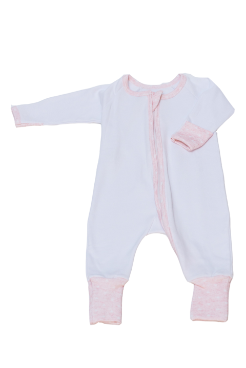 Macação em malha com fecho