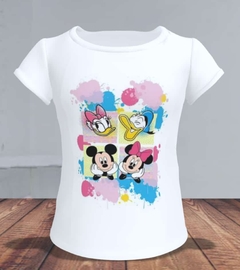 Baby look branca Personalizada