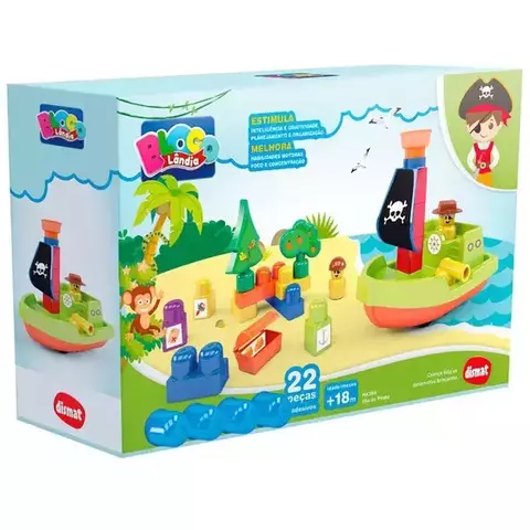 Blocolândia Ilha do Pirata