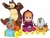 Trenzinho Para Brincar Masha E O Urso Original Cotiplas - comprar online
