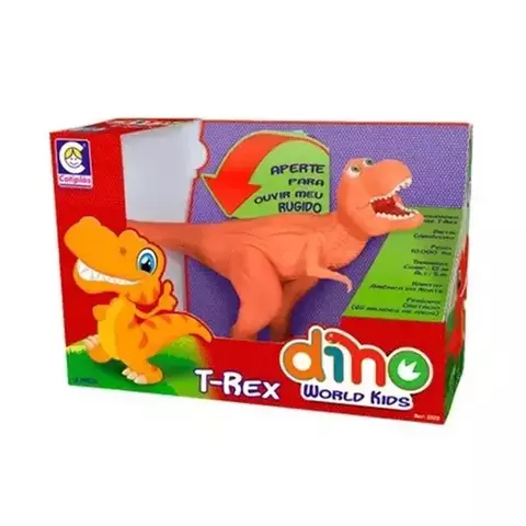 Dinossauro Dino World Kids T-rex