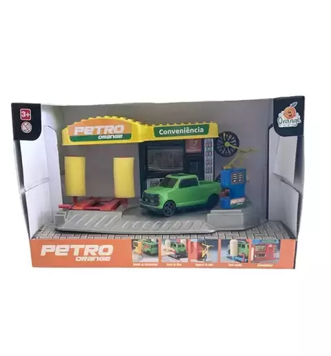 Petro Orange Posto de Gasolina Combustível