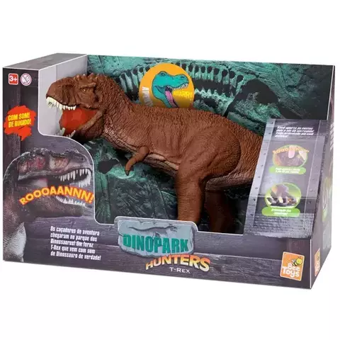 Dinossauro T-rex Dinopark Hunters