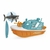 Barco Shark Wave - comprar online