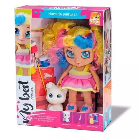 Boneca My Best Pintura