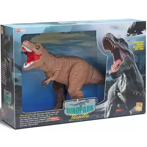 Dinossauro T-REX Gigante Invencible