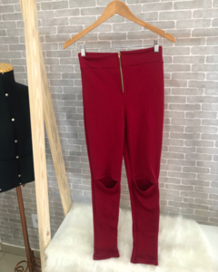 Calça ziper
