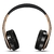 Fones de ouvido sem fio dourados masculino feminino Bluetooth estéreo com Build-i - EizyStore
