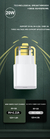 Para carregador rápido original de 20 W da Apple para iPhone 14 13 12 11 Pro Max Plus SE3 X XS - EizyStore