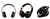 Fones de ouvido sem fio dourados masculino feminino Bluetooth estéreo com Build-i - EizyStore
