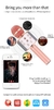Karaokê WS858 microfone para celular sem fio compatível com Bluetooth microfone de mão - EizyStore