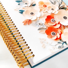 Agenda Permanente Coleção Flor de Papel - loja online