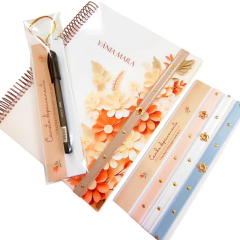 Caderno Universitário - Coleção Florescer