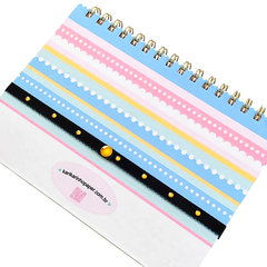 Caderno Com Folhas Reposicionáveis + Quadrinho Decorativo - loja online