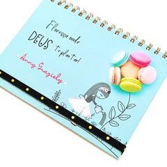 Caderno Com Folhas Reposicionáveis + Quadrinho Decorativo - A Loja Mais Amada Do Brasil - Kari Karinho Pet Paper