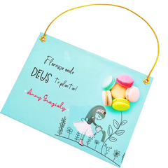 Caderno Com Folhas Reposicionáveis + Quadrinho Decorativo na internet