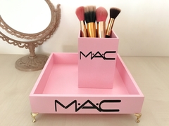 Kit Bandeja 20x20 e Porta Pincel MAC - comprar online