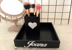 Kit Bandeja e Porta pincel Personalizados na internet