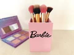 Porta Pincel da Barbie - Ateliê Papel e Flor