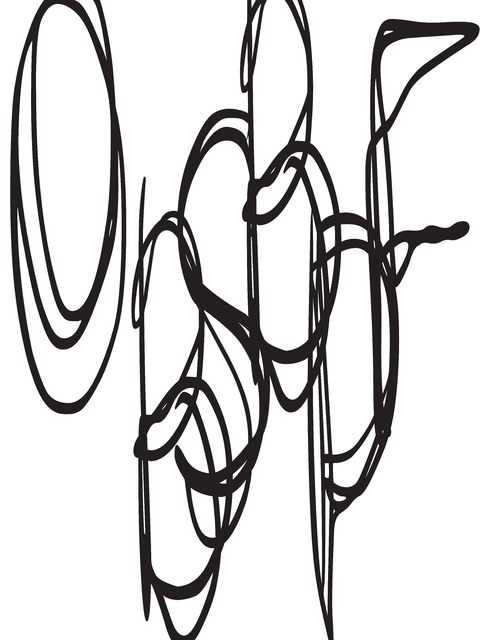 Abstrato P&B positivo