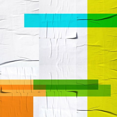 Padronagem geométrica yellow II