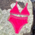 TOP DO BIQUÍNI ARTESANAL DUPLA FACE - LILÁS / PINK na internet