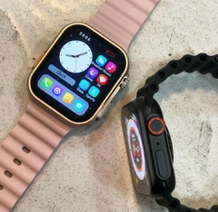 Relógio Smartwatch Hw68 feminino Ultra Mini 41mm Serie 8 Com NFC Comando de Voz Pulseira Extra. - comprar online