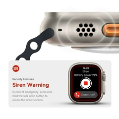 Imagem do Relógio Smartwatch Hw68 feminino Ultra Mini 41mm Serie 8 Com NFC Comando de Voz Pulseira Extra.