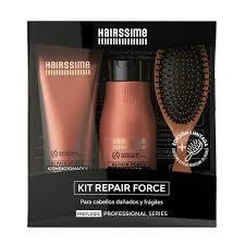 Kit Repair Force Shampoo y Acondicionador con Cepillo