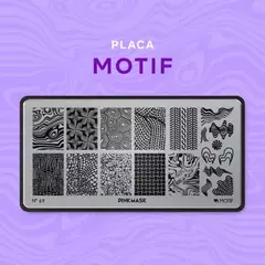 Placa de Stamping Motif #69