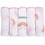 FRALDA ESTAMPADA COM 5 UNIDADES JÁ COM BAINHA 70 CM X 68 CM - CIA DO NENÉM