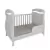 BERÇO JÚNIOR AMERICANO PEROBA - BRANCO BRILHO - Alice Baby