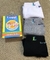 KIT DE MEIA 3 PARES SOQUETE LISA INFANTIL LUQUI KIDS - TAMANHOS VARIADOS - comprar online