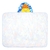 TOALHA ESTAMPADA COM CAPUZ E FORRO DE FRALDA 67CMX90CM INCOMFRAL- DINOSSAURO - comprar online