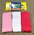 KIT DE MEIAS SEM ESTAMPAS COM 3 PARES- RN DE 0 A 3 MESES