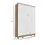 ROUPEIRO JÚNIOR 4 PORTAS PEROBA- BRANCO BRILHO/ CARVALHO - comprar online