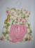 VESTIDO ESTAMPADO BABY COM CALCINHA EM GUIPIR - loja online