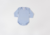 BODY LISO MANGA LONGA CANELADO PEQUENINO BABY- MASCULINO - Alice Baby