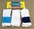 KIT DE MEIAS SEM ESTAMPAS COM 3 PARES- RN DE 0 A 6 MESES