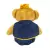 URSO PRÍNCIPE DE PELÚCIA 25CM INFANTIL- UNIK - Alice Baby