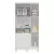 ROUPEIRO JÚNIOR 3 PORTAS- BRANCO BRILHO - comprar online