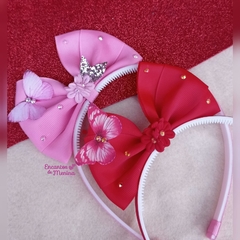Tiara com florzinhas