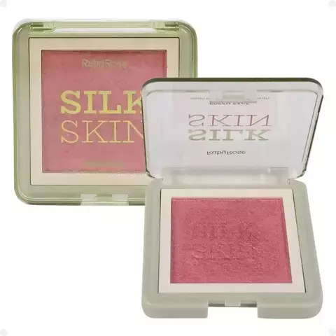 Cream Blush Mauve Bloom - Silk Skin RubyRose