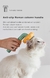 Pumpkin Pet Brush, Self Cleaning Slicker Brush for Shedding Dog Cat Grooming Com