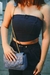 Top Cropped Navy Blue