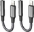 Cabo Adaptador para iPhone de formato Lightning para P2 de Áudio Auxiliar e Fone de Ouvido - Vmania